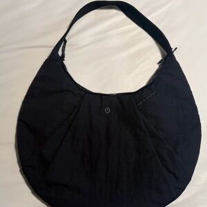 lululemon athletica Classic Black Hobo Bag